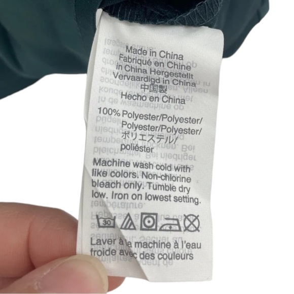 J. Crew Top Womens 00 Green Satin V-Neck Button Detail Peplum Elastic Waist - Picture 6 of 12